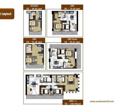Floor Plan Layout Thamrin Residence